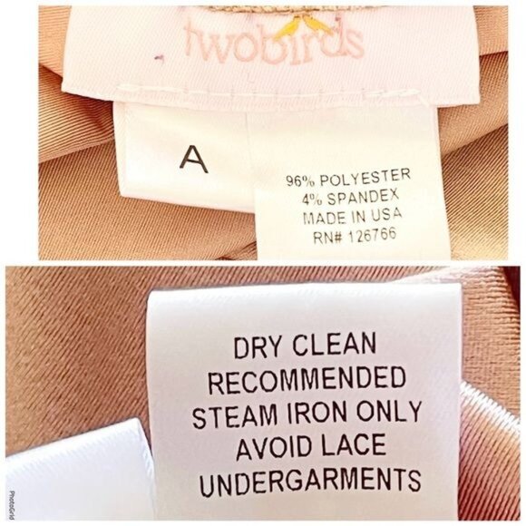 Twobirds NY Classic Ballgown Rosewood color one Size - Picture 11 of 14